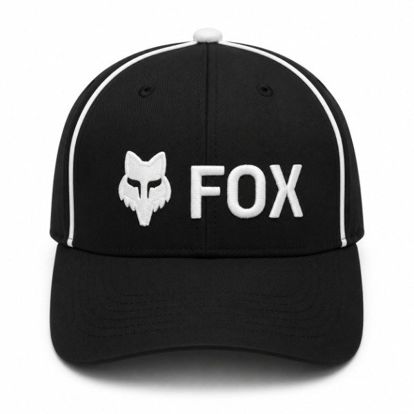 Producto - Gorra auto/moto "FOX" logotipo blanco