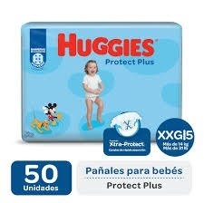 Producto - HUGGIES PROTECT PLUS TALLE XXG X 50