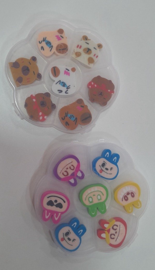 Producto - Set gomitas de borrar