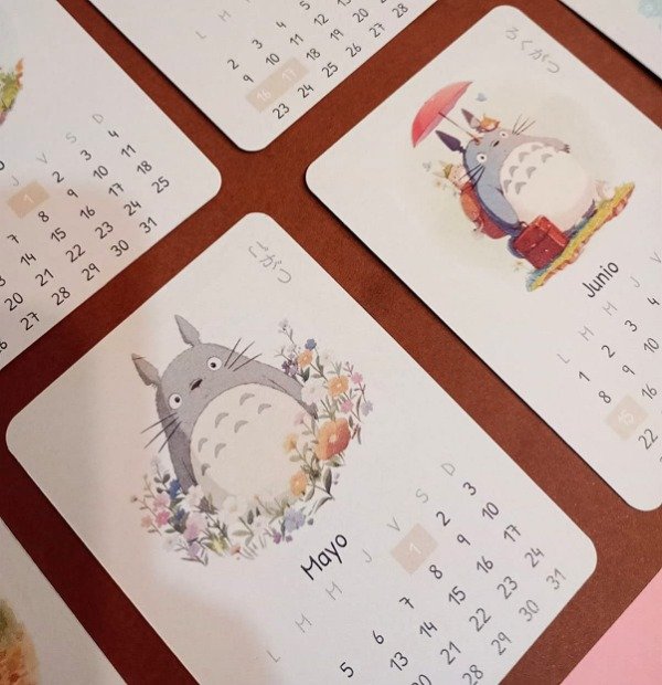 Producto - Calendario Totoro 2026