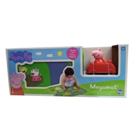 Producto - Auto peppa mas alfombra