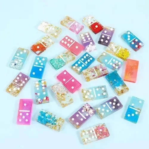 Producto - Molde silicona domino más mini trencitos - 1