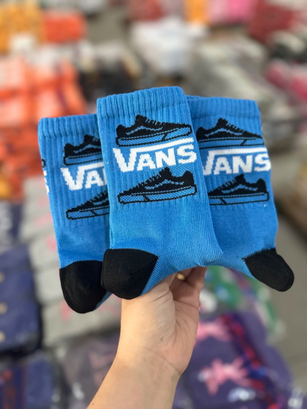 Producto - TENIS ADULTO VANS - AZUL zapatilla negra