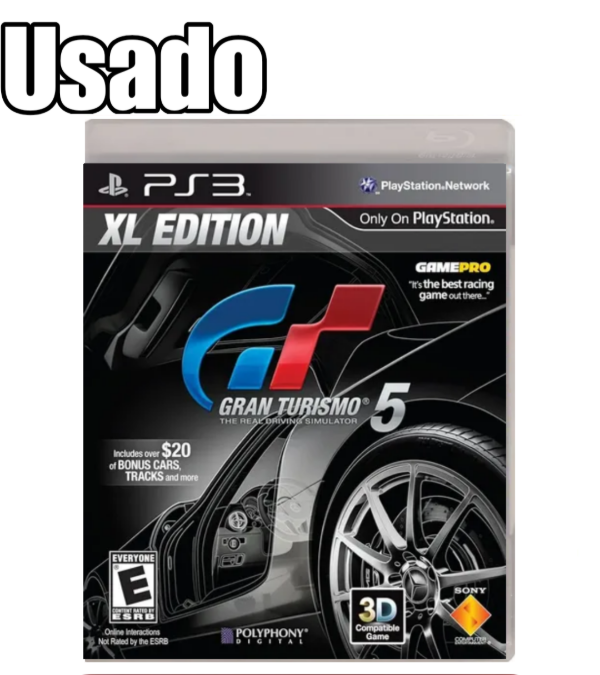 Producto - Gran Turismo 5 XL Edition Juego Físico Usado PS3