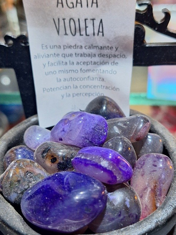 Producto - Agata Violeta Rolada Mediana - 2