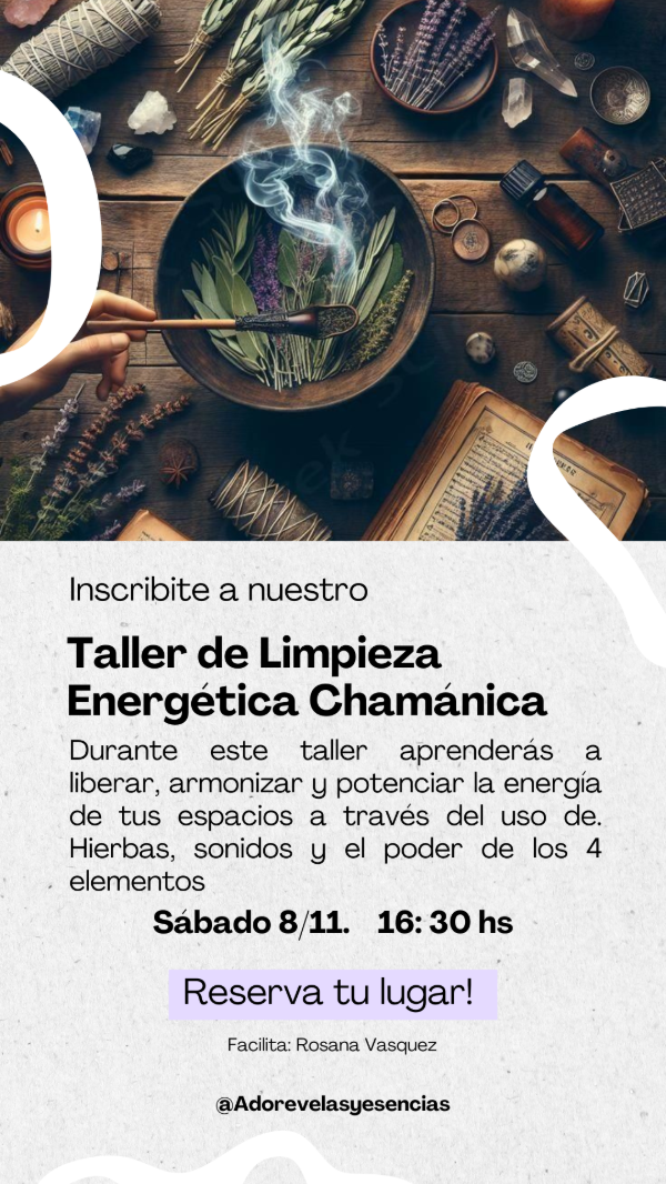 Producto - Taller Limpieza Energética Chamanica