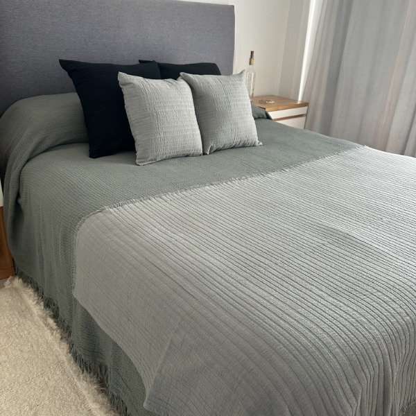 Producto - Pie de cama Bitrama gris - 0
