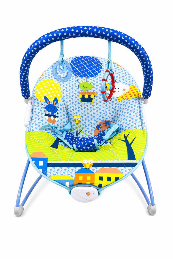Producto - Mecedora con Vibración Kiddy para Bebe con Barra de Juegos - 0
