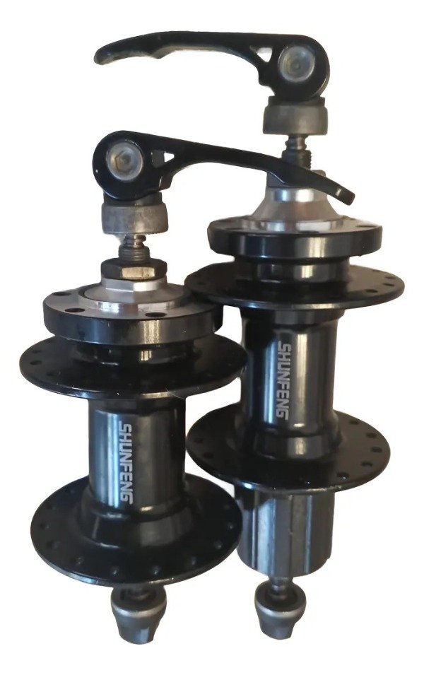 Producto - Juego de Mazas SHUNFENG 6T a Rulemanes 32 agujeros 740 grs.