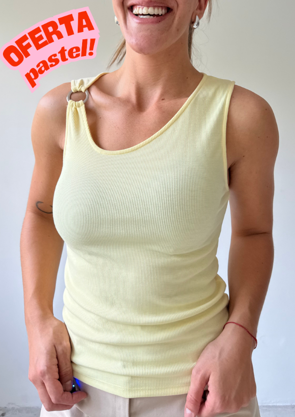 Producto - Musculosa MAGNOLIA - Amarillo