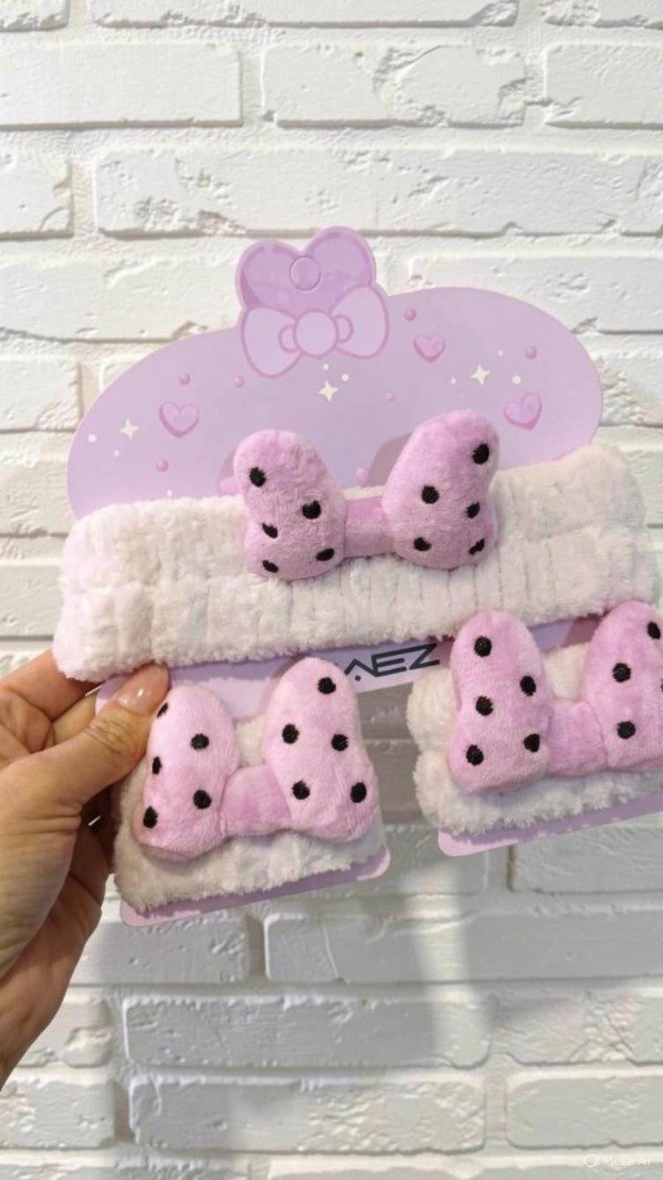 Producto - Set Vincha y Muñequeras Naez Moño