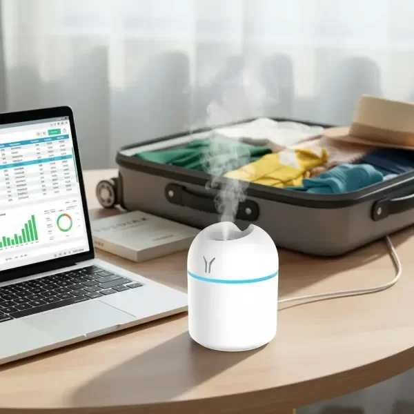 Producto - HUMIDIFICADOR USB 200ML BLANCO - 1