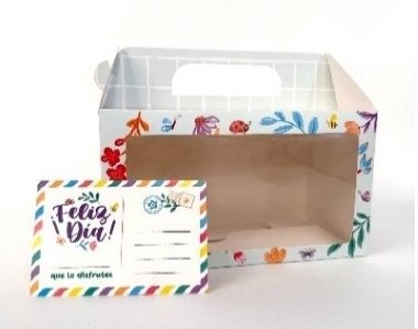 Producto - Maletín Desayuno Botánico + Postal 25x14x13