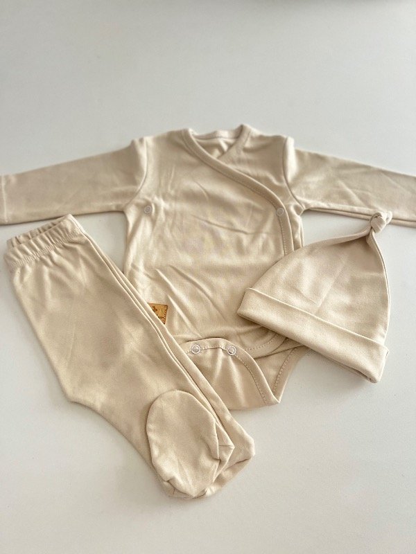 Producto - Set 3 piezas pima beige