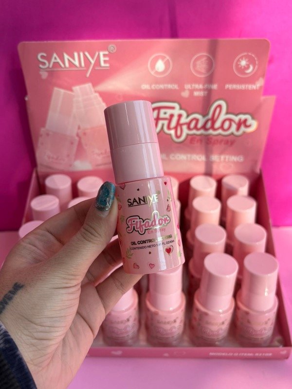 Producto - Fijador de maquillaje Oil Control Saniye