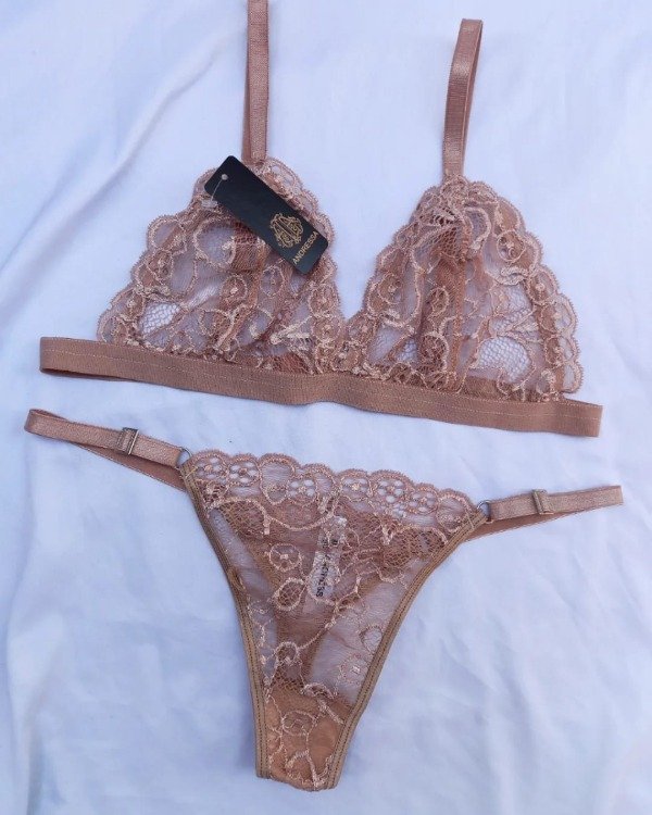 Conjunto triangulito madeira t.100