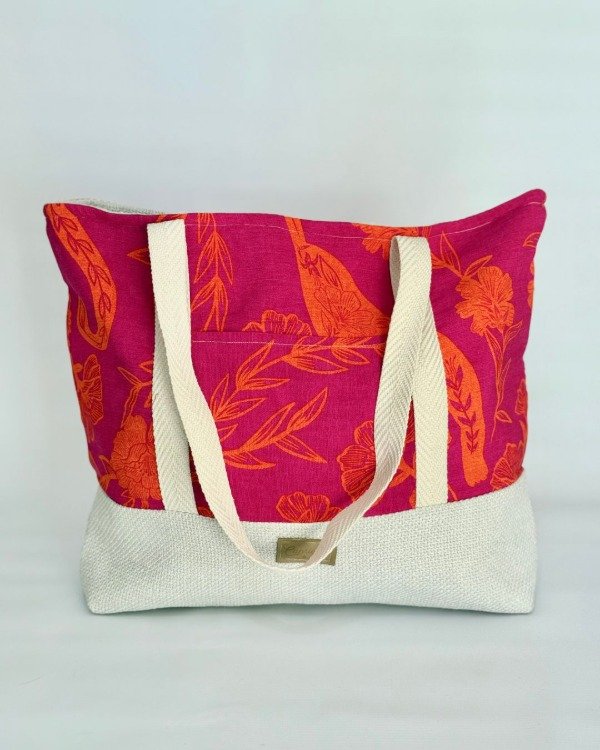 Producto - Bolso Caprichos Estampado Fucsia