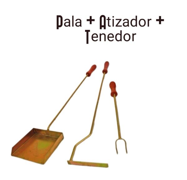 Producto - Pack Pala, atizador y tenedor