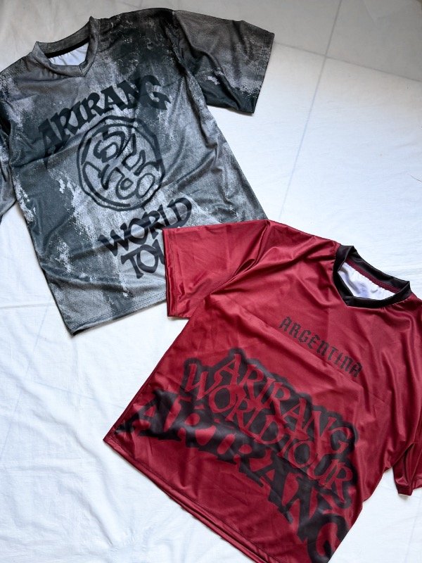 Producto - JERSEY ARIRANG TOUR (gris o rojo)