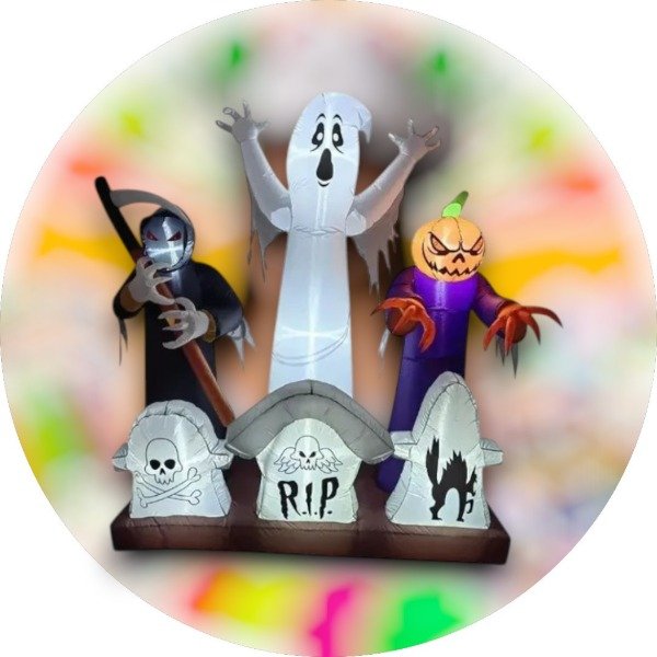 Producto - INFLABLE HALLOWEEN AMIGOS RIP