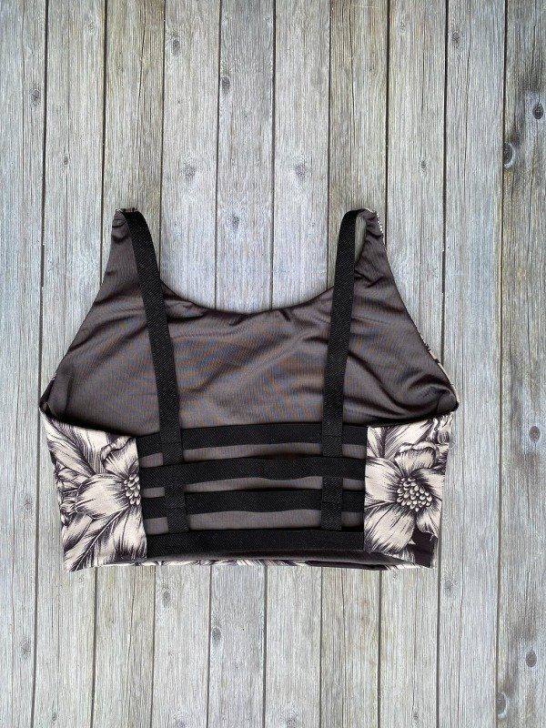Top love reversible colección flor ceniza — imagen 3