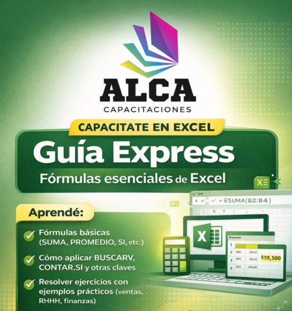 Producto - GUIA EXPRESS - FORMULAS ESENCIALES DE EXCEL