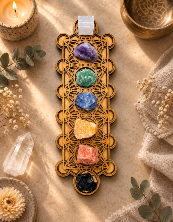 Producto - Grilla Energética 7 Chakras - Geometría Sagrada - 1