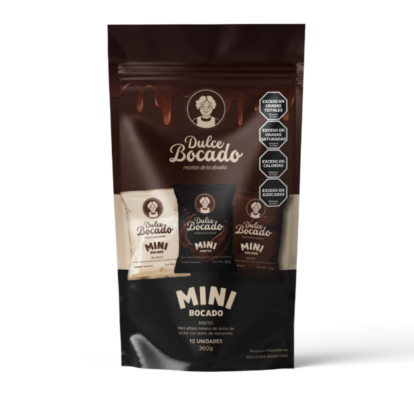 Producto - Doypack Dulce Bocado x 6 mini alfajores mixtos