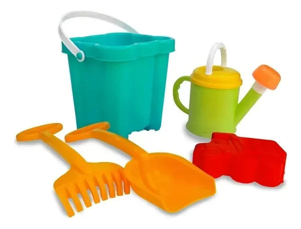 Producto - Duravit Balde Castillo Con Pala Regadera Y Rastrillo