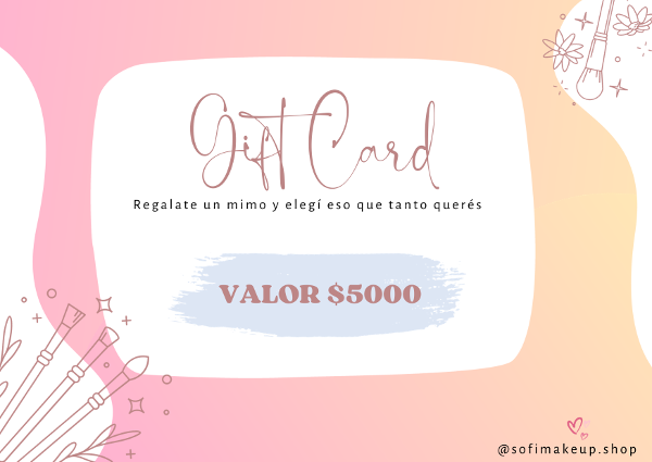 Producto - GIFT CARD 5000