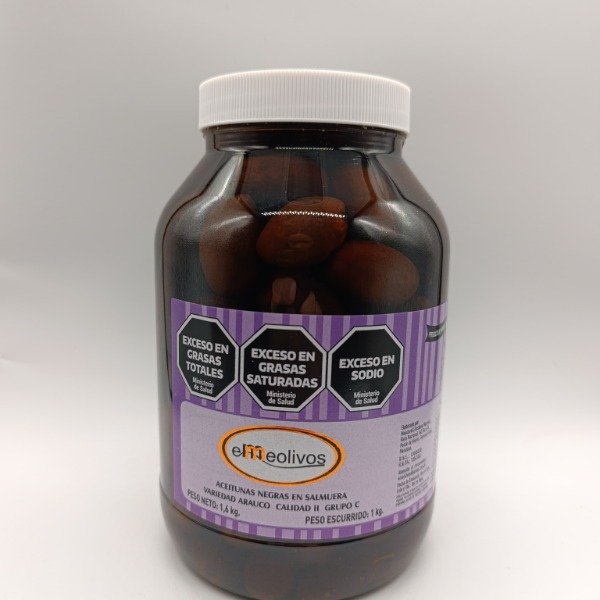 Producto - Aceitunas negras en salmuera x 1 kg (unidad) N. 0