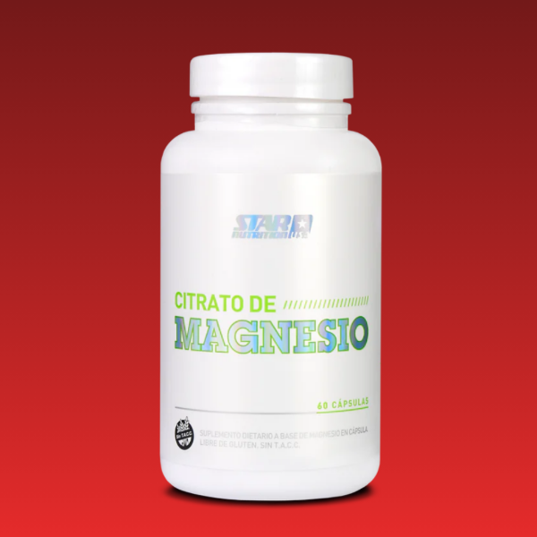Producto - Citrato de Magnesio 60 capsulas STAR NUTRITION