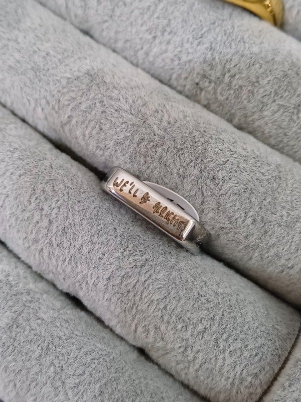 Producto - Anillo we'll be alright