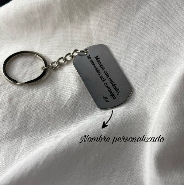 Producto - Llavero: Maneja Con Cuidado