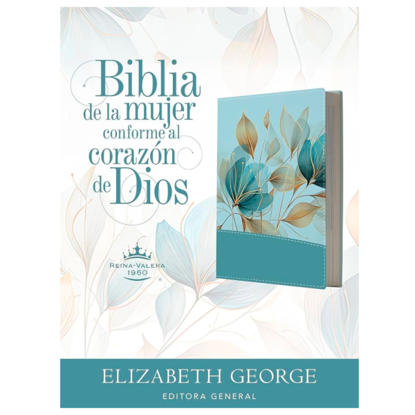 Producto - Biblia Reina Valera 1960 De Estudio Mujer Conforme Al Corazón De Dios - Pétalos