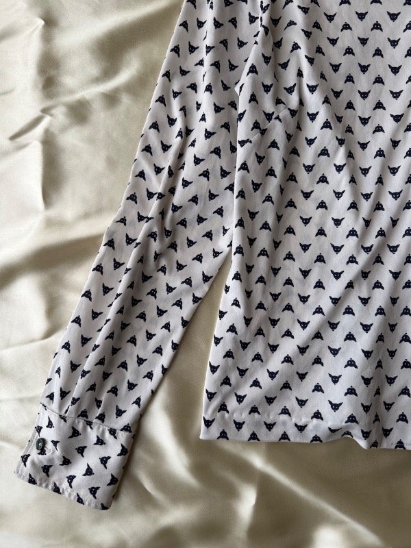 Producto - Camisa vintage print con azul - 3