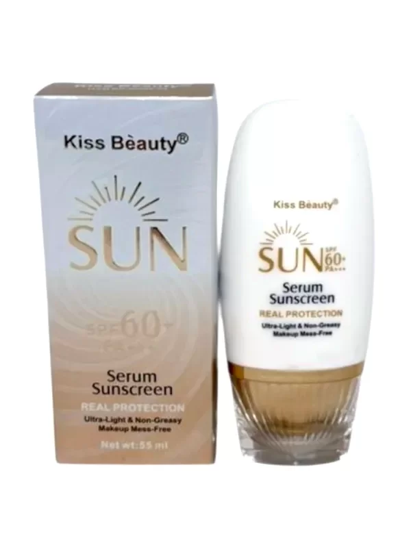 Producto - Crema protectora solar SUN +60 Kiss Beauty LM 1/26