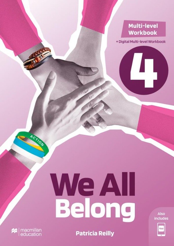 Producto - WE ALL BELONG 4 - WORKBOOK + DIGITAL WORKBOOK PACK MULTI LEVEL