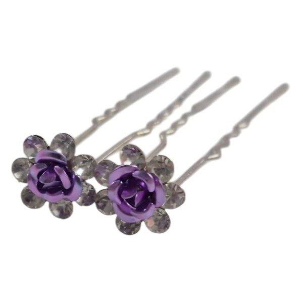 Producto - HORQUILLA FLOR VIOLETA X2
