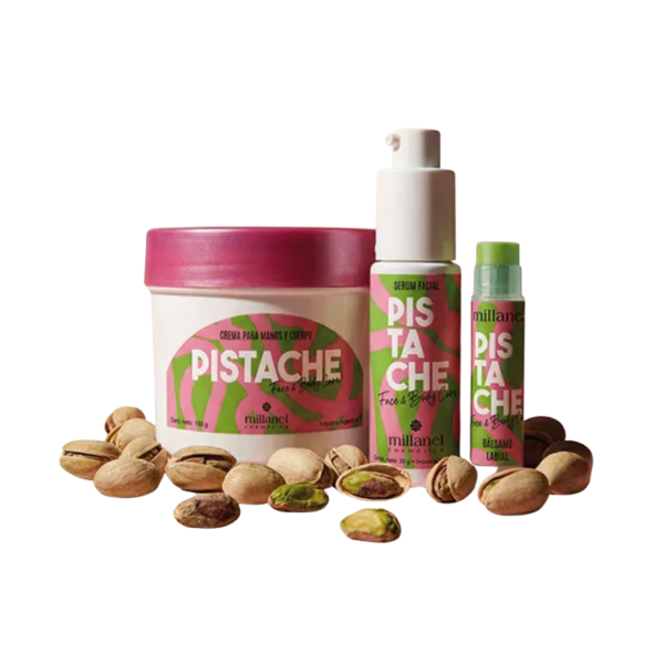 Producto - Combo Pistache Balsamo, serum y body cream