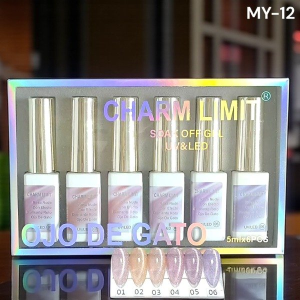 Producto - Ojo de gato ROSA NUDE DIAMOND CHARM LIMIT