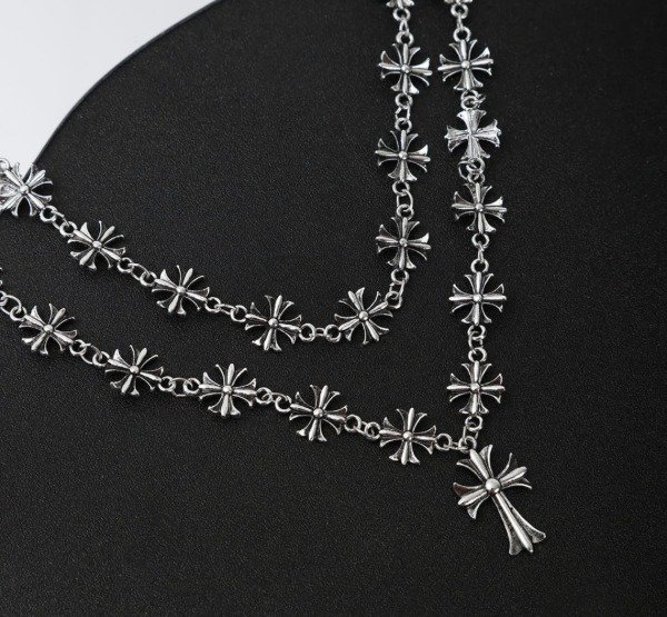 Producto - Collar Chrome Hearts Doble - 1