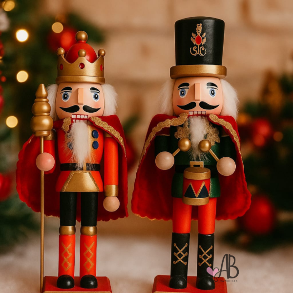 Producto - CASCANUECES NAVIDAD GOLD 25CM