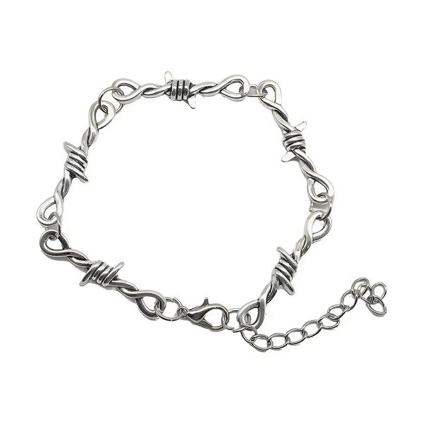 Producto - Pulsera Alambre de Púas (plata)