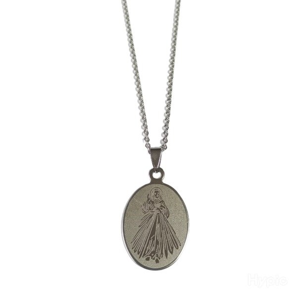 Producto - Collar Jesús Misericordioso Plate