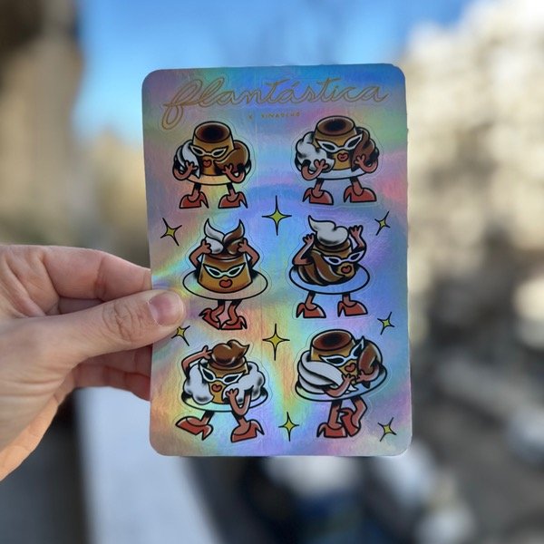 Producto - FLANTASTICA (plancha de stickers)