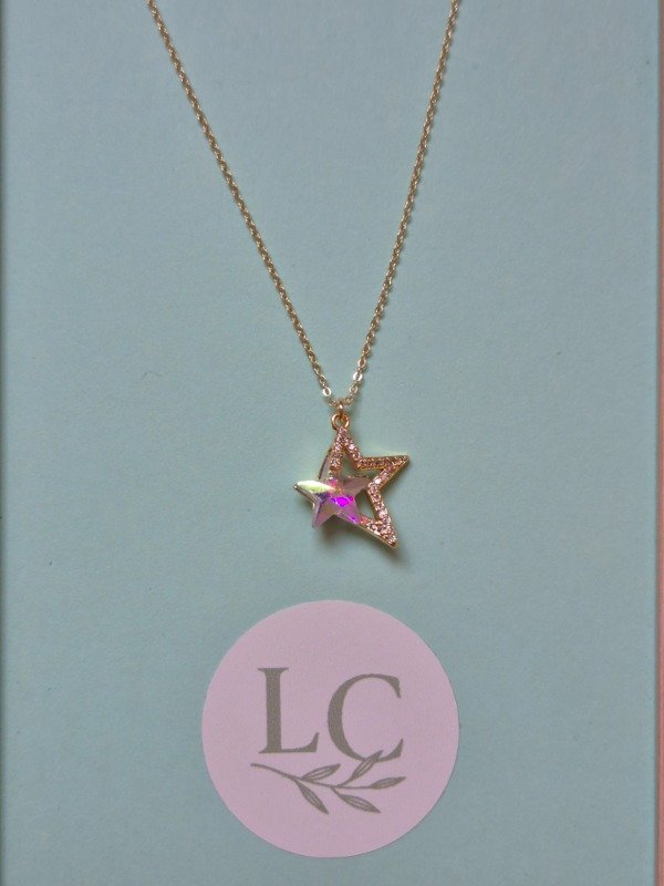 Producto - Collar estrella cristal
