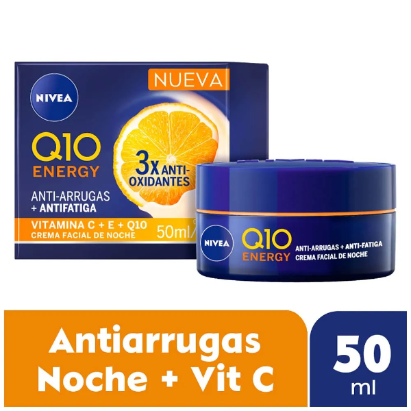 Producto - Nivea Crema Q10 Energy Noche x50ml