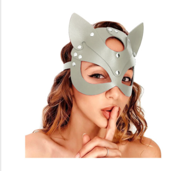 Producto - Antifaz de gatita negro BDSM