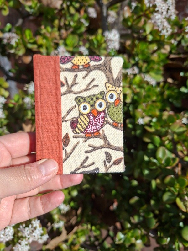 Producto - Cuaderno A7- Buhos, lechuzas